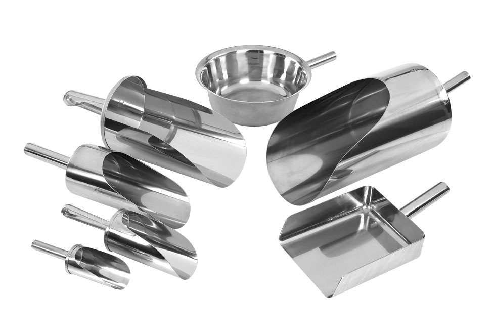 Discover precision and durable stainless steel scoops for pharma and lab use. Available in various sizes. Contact Shailmi Tech for a quote.